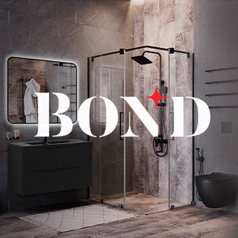 Скидки до -38% на сантехнику Bond для стильной ванной комнаты
