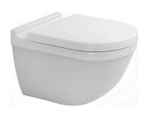 Подвесной унитаз Duravit Starck 3 36,5*54 2225090000 с крышкой-сиденьем микролифт