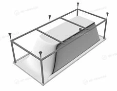Каркас Relisan Eco Plus Мега 150х70 (приобретается в комплекте с ванной)