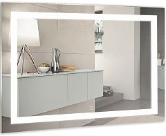 Зеркало Silver Mirrors Ливия 100*80 с Led-подсветкой сенсорный выключатель