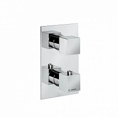 Внешняя часть для термостата Kerama Marazzi Futura 67648EKM.21.018 для душа хром Внешняя часть для термостата Kerama Marazzi Futura 67648EKM.21.018 для душа хром