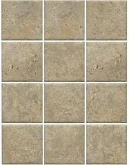 Керамогранит Kerama Marazzi Брюссель 1324 9,8*9,8 из 12 частей бежевый матовый