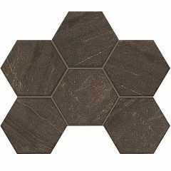 Мозаика Estima Gabbro GB04 Hexagon 25*28,5 неполированная