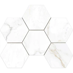 Мозаика Estima Ideal ID01 Hexagon 25*28,5 неполированная