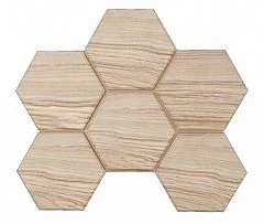 Мозаика Estima Selection SI03 Hexagon 25*28,5 неполированная