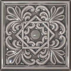 Декор Cevica Plus 15*15 Classic 1 Basalt