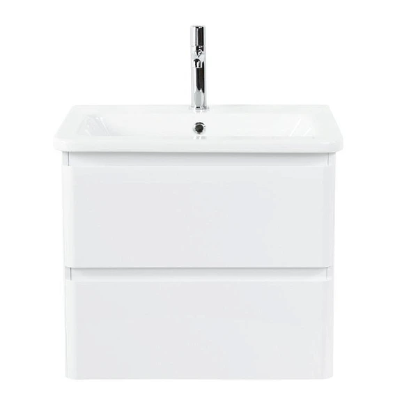 Тумба под раковину BelBagno Albano-Cer 60 Bianco Lucido