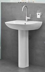 Раковина Grohe Bau Ceramic 39420000 64,6*46,8 с пьедесталом