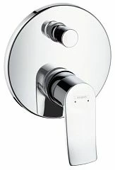 Смеситель Hansgrohe Metris 31493000 для ванны и душа на 2 выхода скрытый монтаж