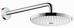 Верхний душ с кронштейном Hansgrohe Raindance Select S 240 26466400, белый