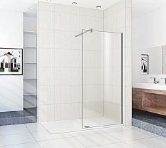 Душевая перегородка WeltWasser WW400 Walk-in 120G-1 120*185 L/R с опорным профилем без поддона