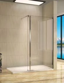 Душевая перегородка WeltWasser WW400 Walk-in 80G+30G 80*30*185 L/R с опорным профилем без поддона