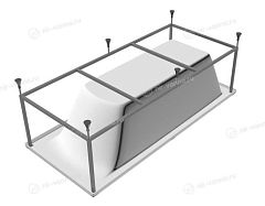 Каркас Relisan Xenia 200х90 (приобретается в комплекте с ванной)