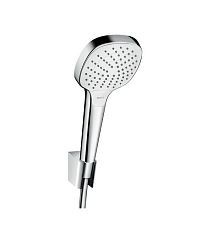 Душевая лейка Hansgrohe Croma Select E Vario 26425400 с держателем и шлангом 125см хром