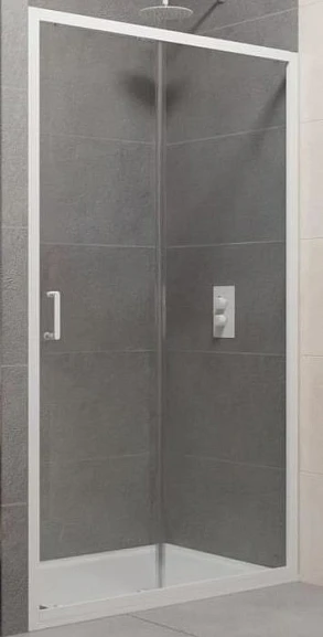 Душевая дверь в нишу RGW Passage PA-14 W 100*195 профиль белый без поддона