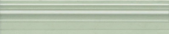 Бордюр Kerama Marazzi Левада BLE018 5,5*25 зеленый светлый глянцевый