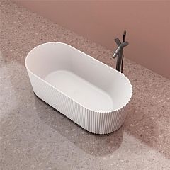 Ванна из искусственного камня NT Bagno NT220 Cielo 170х75 белая матовая