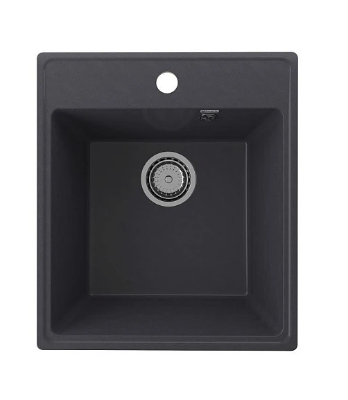 Кухонная мойка Ulgran Quartz Forte 425 42,5*48,5 (08, космос)