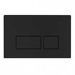 Кнопка смыва BelBagno BB040 BB044NERO черная матовая