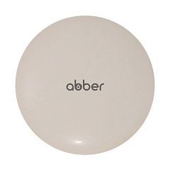 Накладка на слив для раковины ABBER AC0014MBE светло-бежевая матовая, керамика