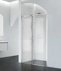 Душевая дверь в нишу BelBagno ACQUA-BF-1-110-C-Cr 110*195 L/R профиль хром без поддона