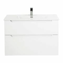 Тумба с раковиной BelBagno Etna-H60 90 Bianco Lucido (с глянцевой раковиной)