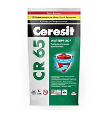 Цементная гидроизоляционная смесь Ceresit CR 65 Waterproof 5кг