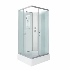 Душевая кабина Niagara Classic NG-33084-14QBK 100х80х200 без крыши L/R