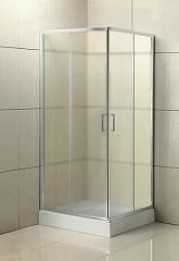 Душевой уголок BelBagno UNO-195-A-2-90-P-Cr 90*90*210 (с поддоном TRAY-BB-A 90*90*15)