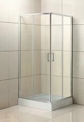 Душевой уголок BelBagno UNO-195-A-2-90-C-Cr 90*90*198 (с поддоном TRAY-AS-A 90*90*3 белый матовый)