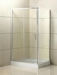 Душевой уголок BelBagno UNO-AH-1-120/80-C-Cr 120*80*200 L/R (с поддоном TRAY-BB-AH 120*80*15 R)