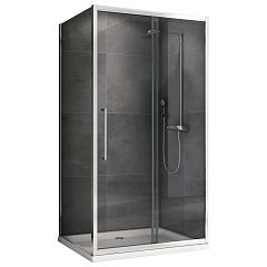 Душевой уголок ABBER Schwarzer Diamant AG30140H-S60 140*60*195 L/R без поддона