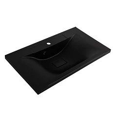 Мебельная раковина BelBagno BB800/450-LV-ART-PR-NERO 80*45 черная матовая (приобретается в комплекте с тумбой) Мебельная раковина BelBagno BB800/450-LV-ART-PR-NERO 80*45 черная матовая (приобретается в комплекте с тумбой)