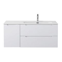 Тумба под раковину BelBagno Etna ETNA-1200-2C-1A-SO-BL-R 120 Bianco Lucido R