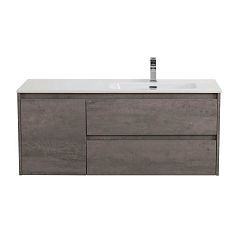 Тумба с раковиной BelBagno Kraft 100 Cemento Grigio R