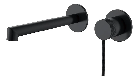 Смеситель Vincea Rim VBFW-2RM1MB для раковины скрытый монтаж черный матовый