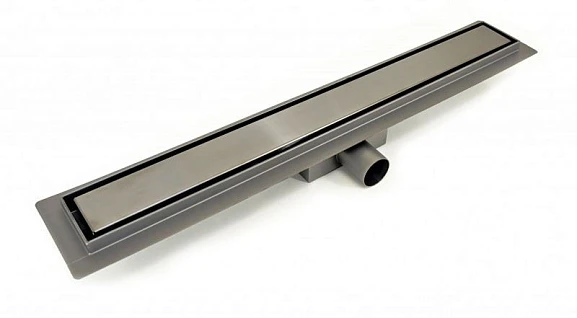 Душевой лоток Esbano Meta ESTRMETTILE80GM оружейная сталь