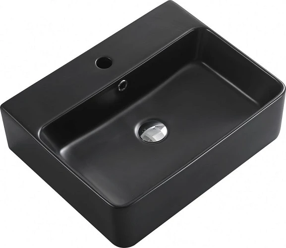 Накладная раковина Esbano Circon 52*42*15,5 черная матовая