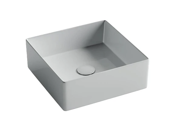 Накладная раковина Ceramicanova Element 36,1*36,1 белый глянец