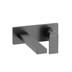 Смеситель Sancos Studio SC9017GG для раковины скрытый монтаж вороненая сталь Смеситель Sancos Studio SC9017GG для раковины скрытый монтаж вороненая сталь