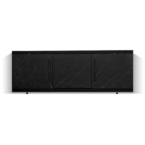 Фронтальная панель Alavann Alt Black 160 раздвижная (купе) черный мрамор