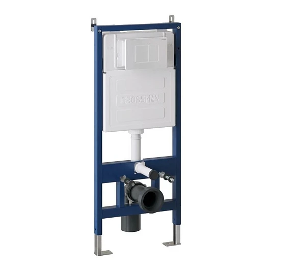 Система инсталляции Grossman 900.K31.01.000 клавиша белая матовая