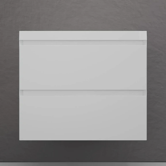 Тумба под раковину Style Line Манхэттен 70 подвесная белая матовая