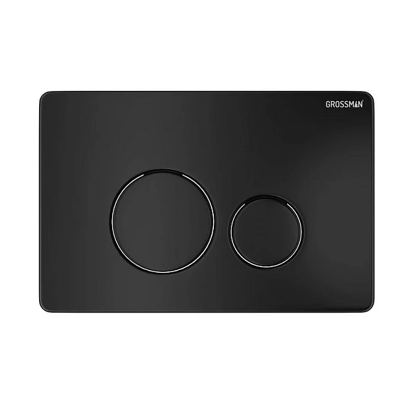 Клавиша смыва Grossman Style 700.K31.05.21M.21M черный матовый
