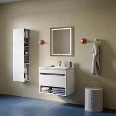 Комплект мебели Iddis Zodiac X 70 белый матовый Комплект мебели Iddis Zodiac X 70 белый матовый