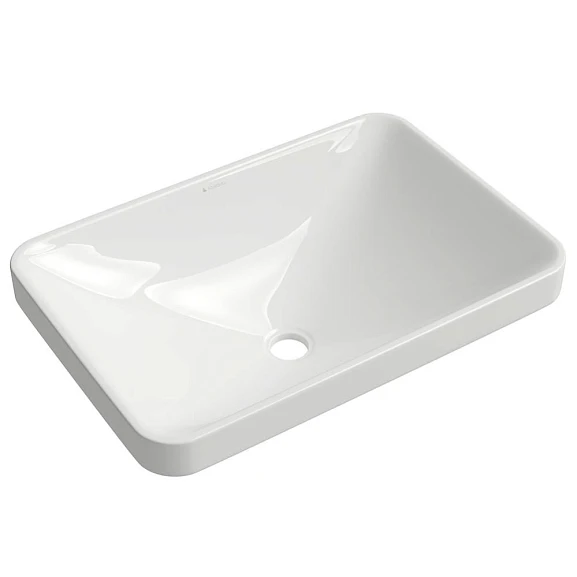 Встраиваемая раковина Aqueduto Inserto INS0210 60*41 белый глянец