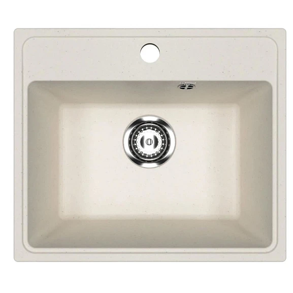 Кухонная мойка Uperwood ECON UPD-408 49х42 белая матовая