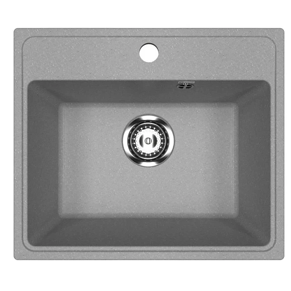 Кухонная мойка Uperwood ECON UPD-408 49х42 серая матовая
