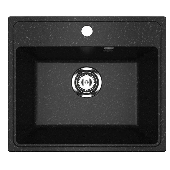 Кухонная мойка Uperwood ECON UPD-408 49х42 черная матовая
