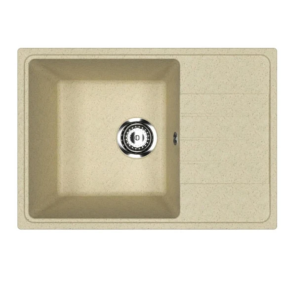 Кухонная мойка Uperwood ECON UPD-506 60х42 бежевая матовая